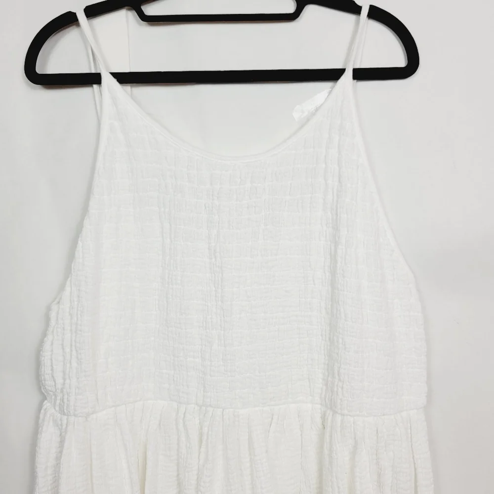 POSSE white slip gauze baby doll dress - Picture 3 of 8